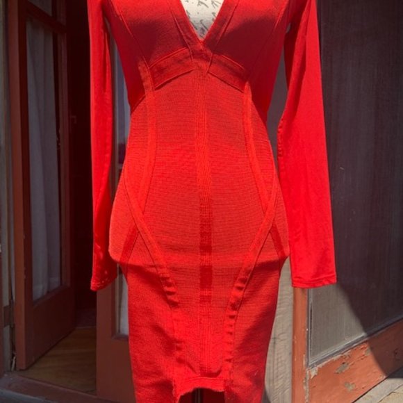 WOW couture Dresses & Skirts - WOW COUTURE Red bandage dress